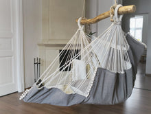 Load image into Gallery viewer, Hammock chair white/light gray