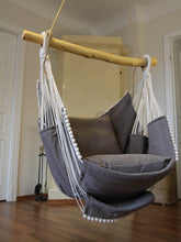 Load image into Gallery viewer, Hammock chair gray/gray
