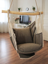 Load image into Gallery viewer, Hammock chair gray/gray