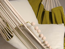 Load image into Gallery viewer, Hammock chair green/white
