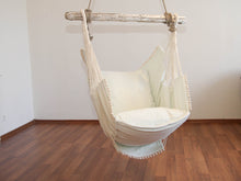 Load image into Gallery viewer, Hammock chair white/white