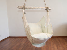 Load image into Gallery viewer, Hammock chair white/white
