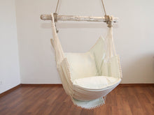 Load image into Gallery viewer, Hammock chair white/white