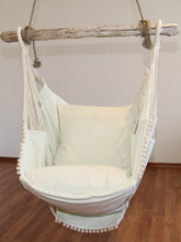 Load image into Gallery viewer, Hammock chair white/white