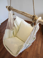 Load image into Gallery viewer, Hammock chair white/white