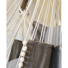 Cargue la imagen en el visor de la galería,Silla hamaca gris claro