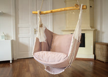 Load image into Gallery viewer, Hammock chair light pink
