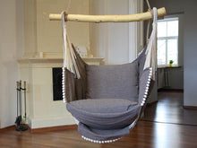 Load image into Gallery viewer, Hammock chair gray/gray
