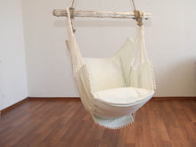 Load image into Gallery viewer, Hammock chair white/white
